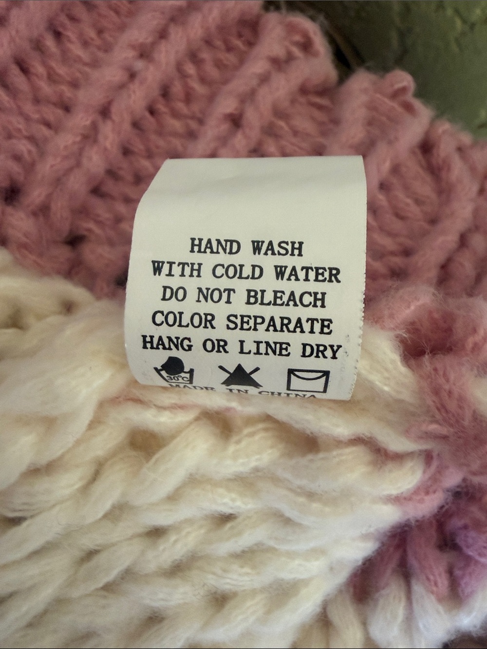 Altar'd State Pastel Striped Crewneck Sweater - Cream, Pink, Yellow, Light Blue - Picture 10 of 12